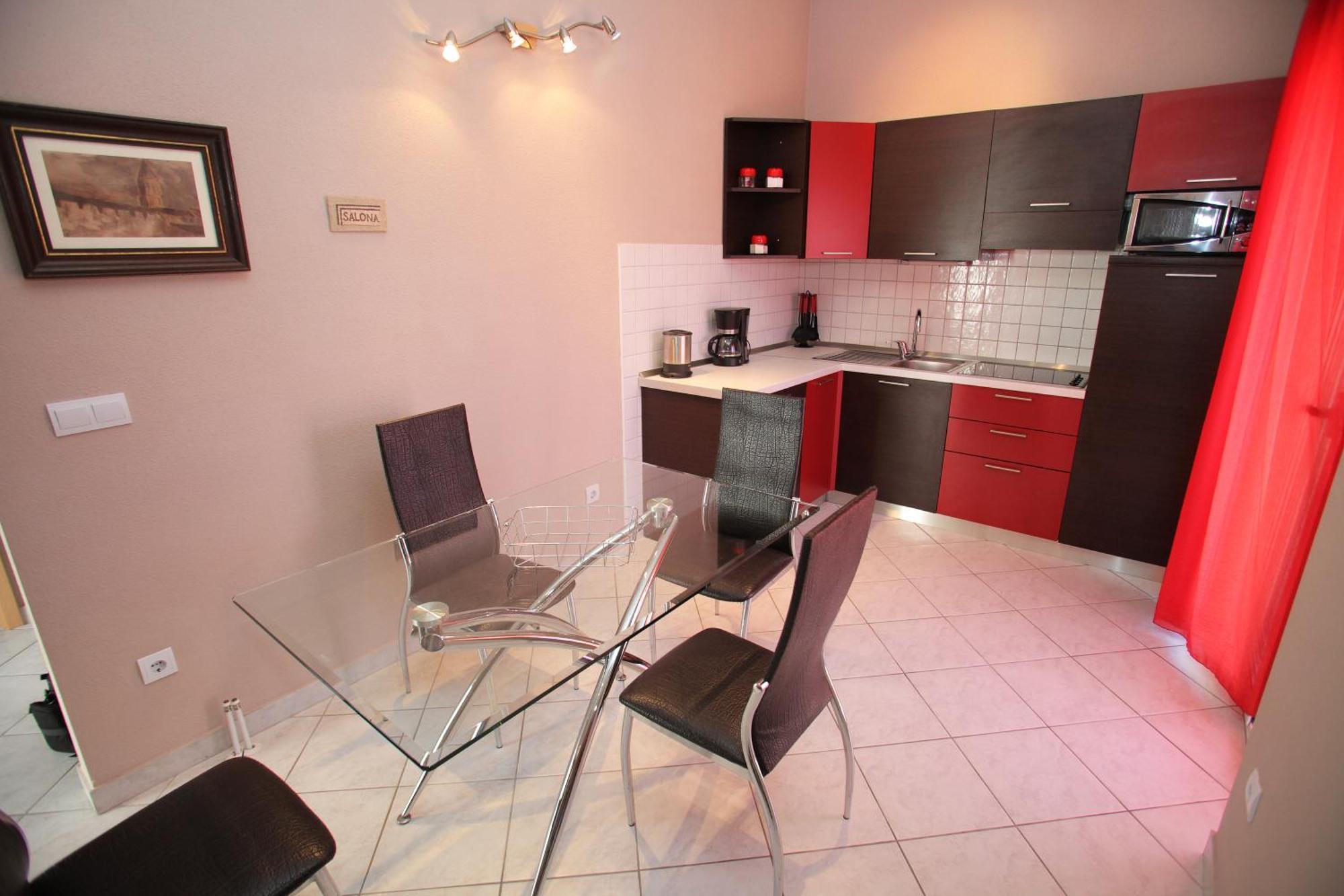 Apartments Salona Trogir Bagian luar foto